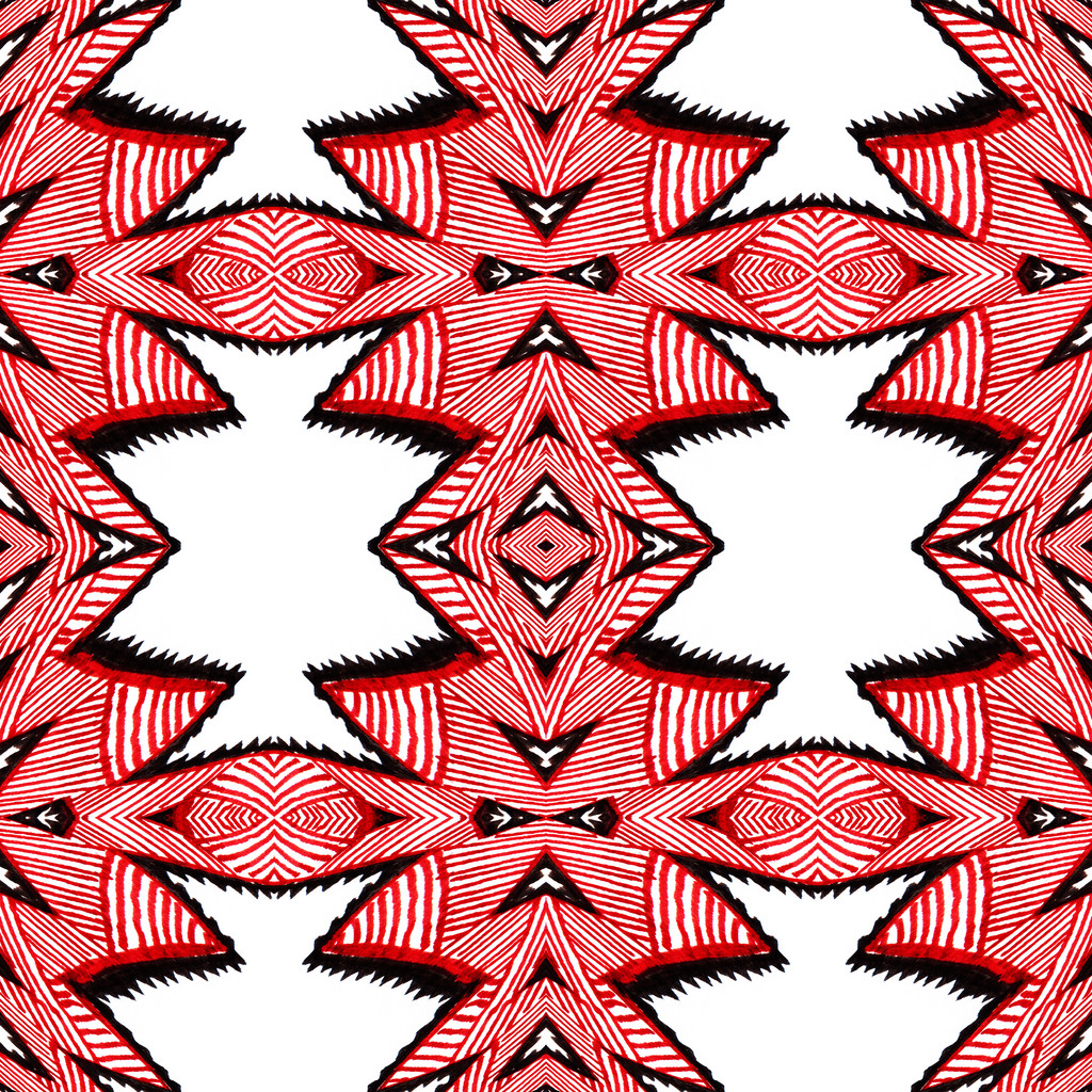 Unique, abstract pattern. Made with unique drawings and sketches - Photo, Image