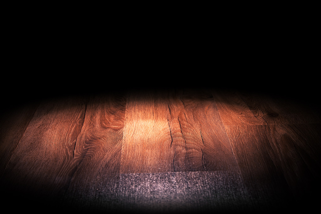 Licht auf Holzboden - Foto, Bild