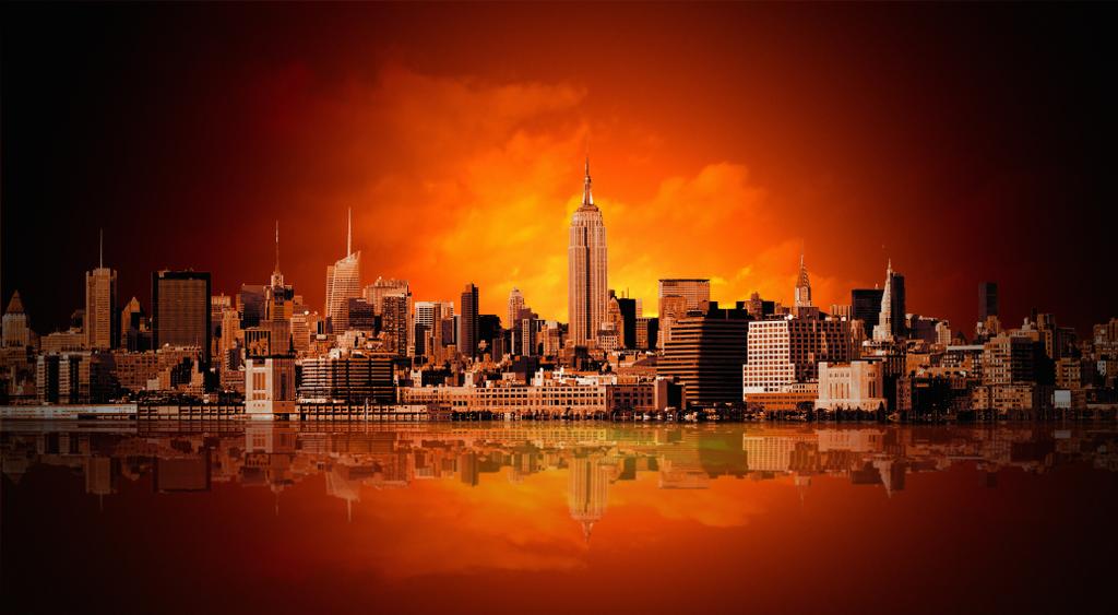 Πανόραμα Νέας Υόρκης - Φωτογραφία, εικόνα