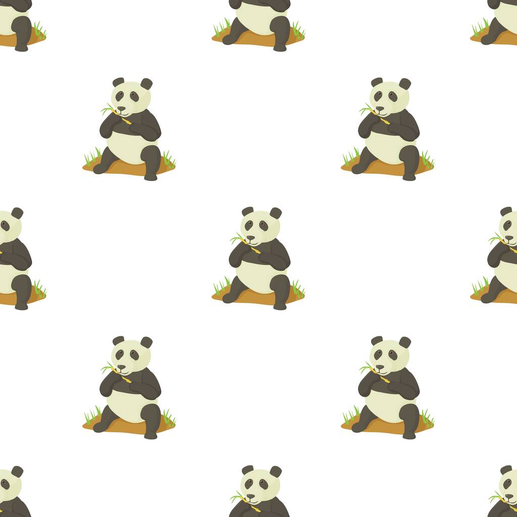 Panda patroon naadloze vector - Vector, afbeelding