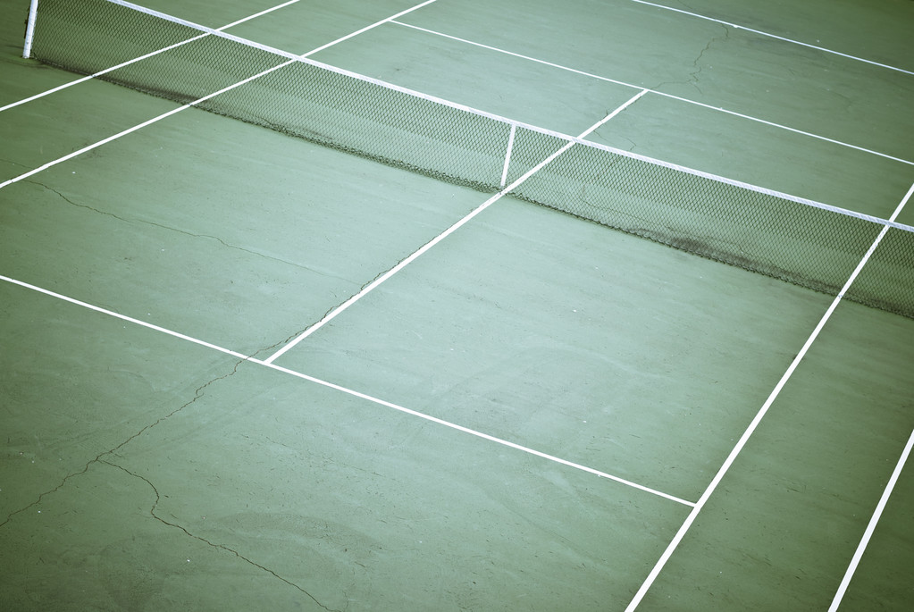 Tennisbaan - Foto, afbeelding