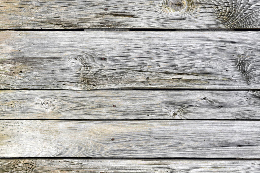 Horizontal vieux fond de planches en bois  - Photo, image