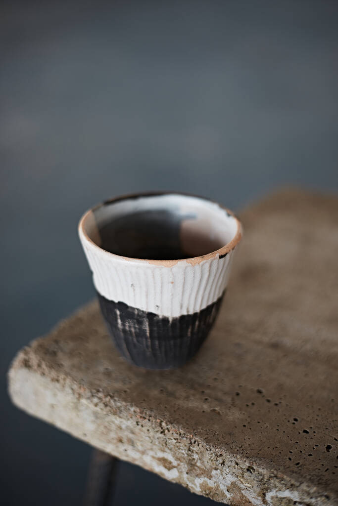 keraaminen kahvi kuppi suhahdus backgroun - Valokuva, kuva