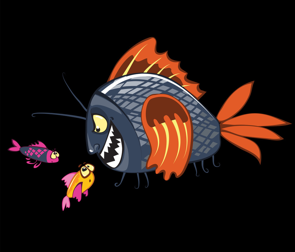 sarjakuva kalat merkkiä
 - Valokuva, kuva