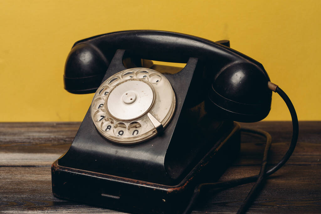retrò telefono nostalgia comunicazione antica tecnologia close-up - Foto, immagini