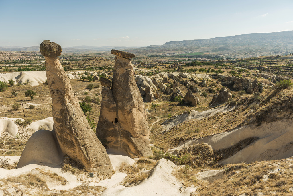 Mattina crepuscolo in camini fatati della Valle di Goreme Cappadocia
 - Foto, immagini