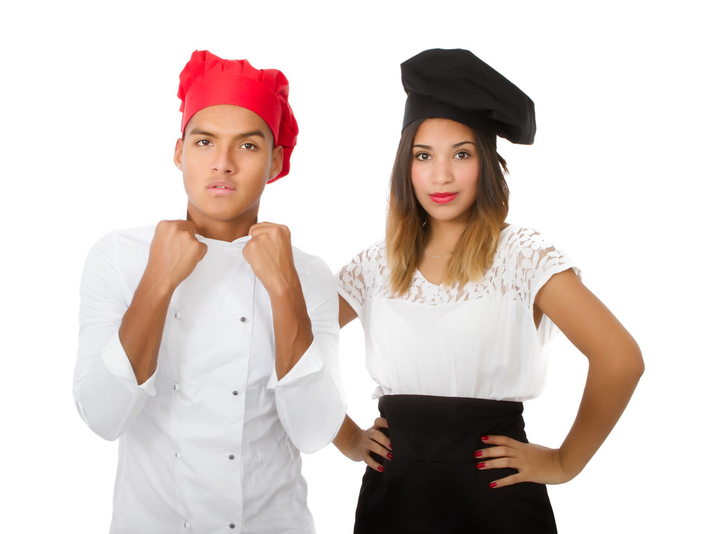 casal chef
 - Foto, Imagem