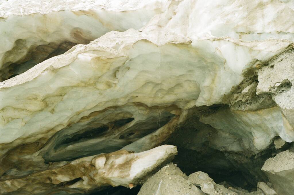 geleira de montanha, 35mm filme analógico foto, Geórgia,  - Foto, Imagem