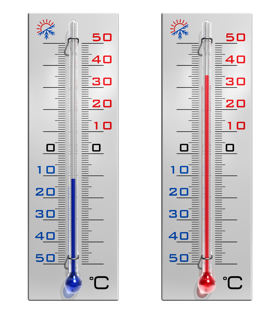 Set of thermometers - Photo, Image