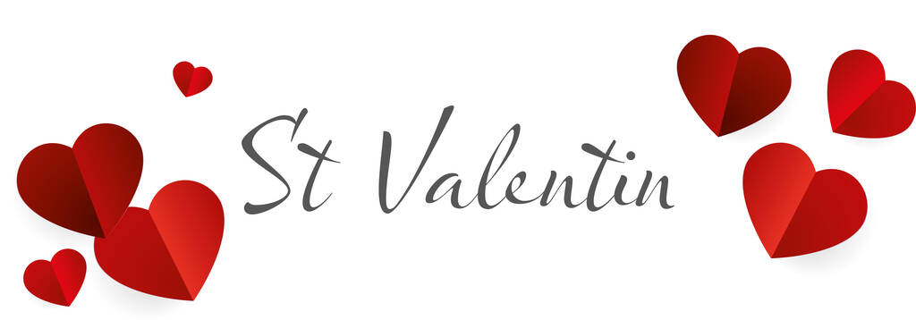 Francés Rosa papel dulce corazones ilustración fondo grande - Foto, imagen
