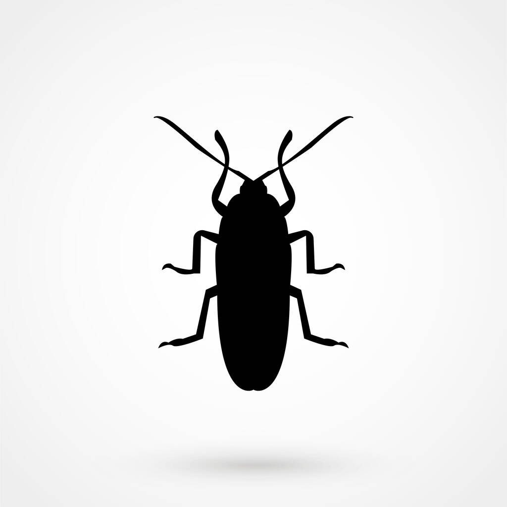 Cockroach icoon, plaag icoon, vector illustratie. - Vector, afbeelding