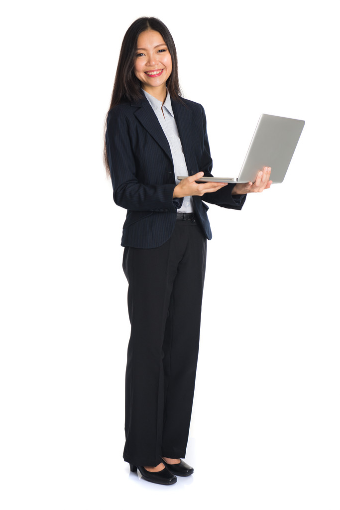biznes kobieta na laptopa - Zdjęcie, obraz