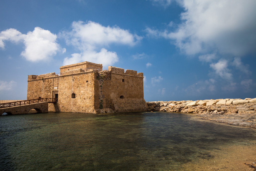 Vue sur le château de Paphos
 - Photo, image