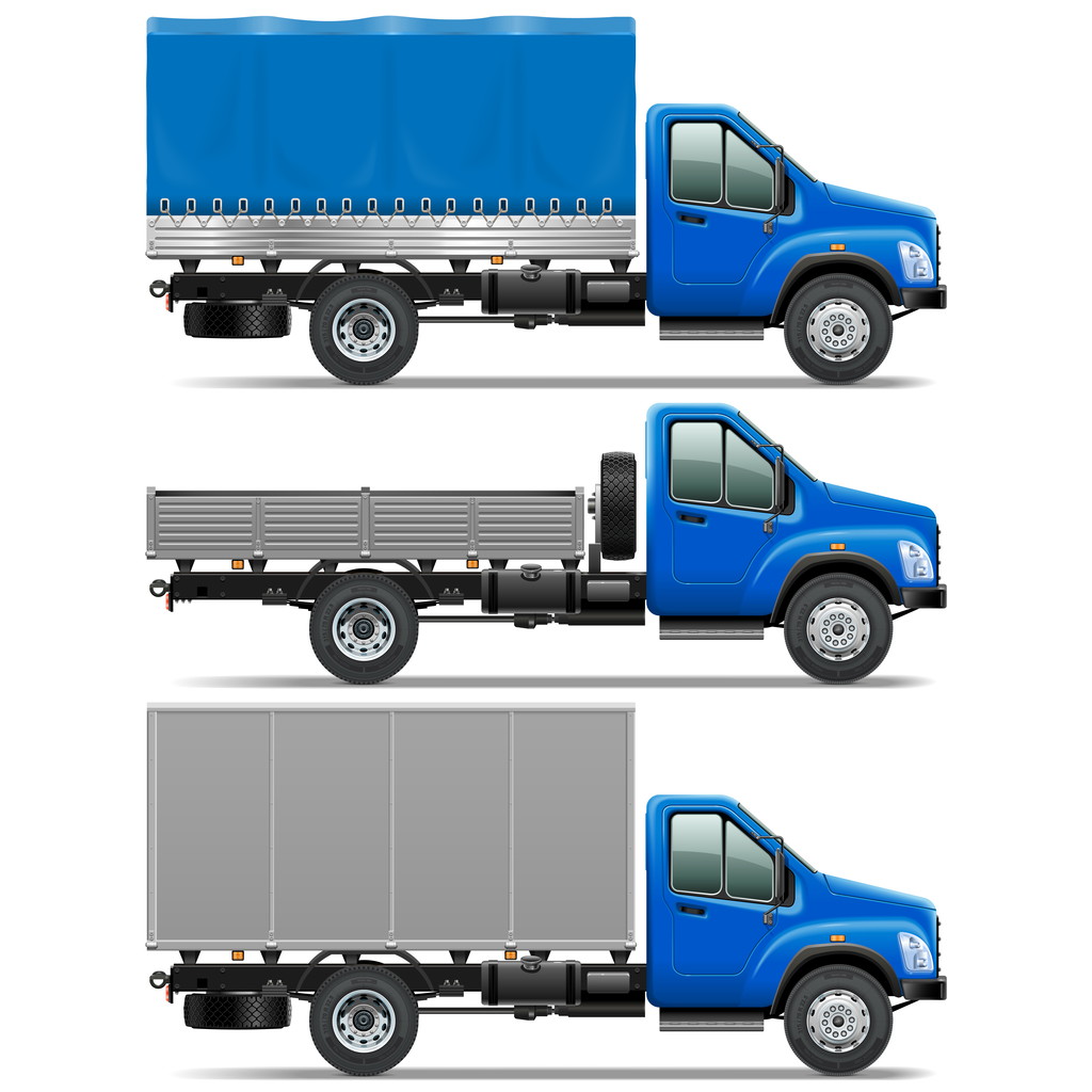 Icônes de camion vectoriel Set 1
 - Vecteur, image