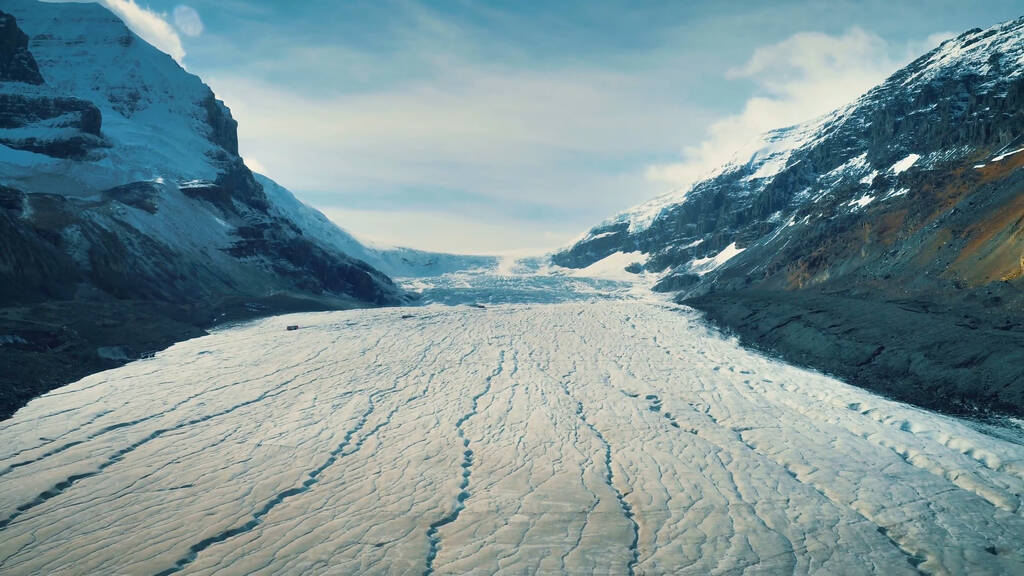 bellissimi ghiacciai in montagna natura canada - Foto, immagini
