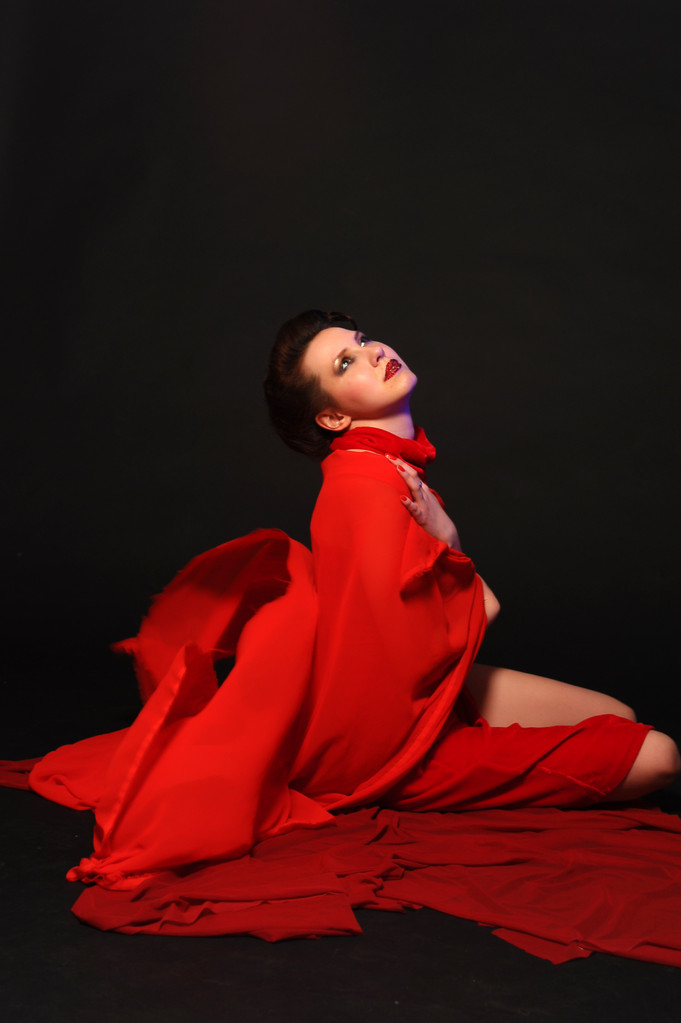 Woman in red - Photo, Image