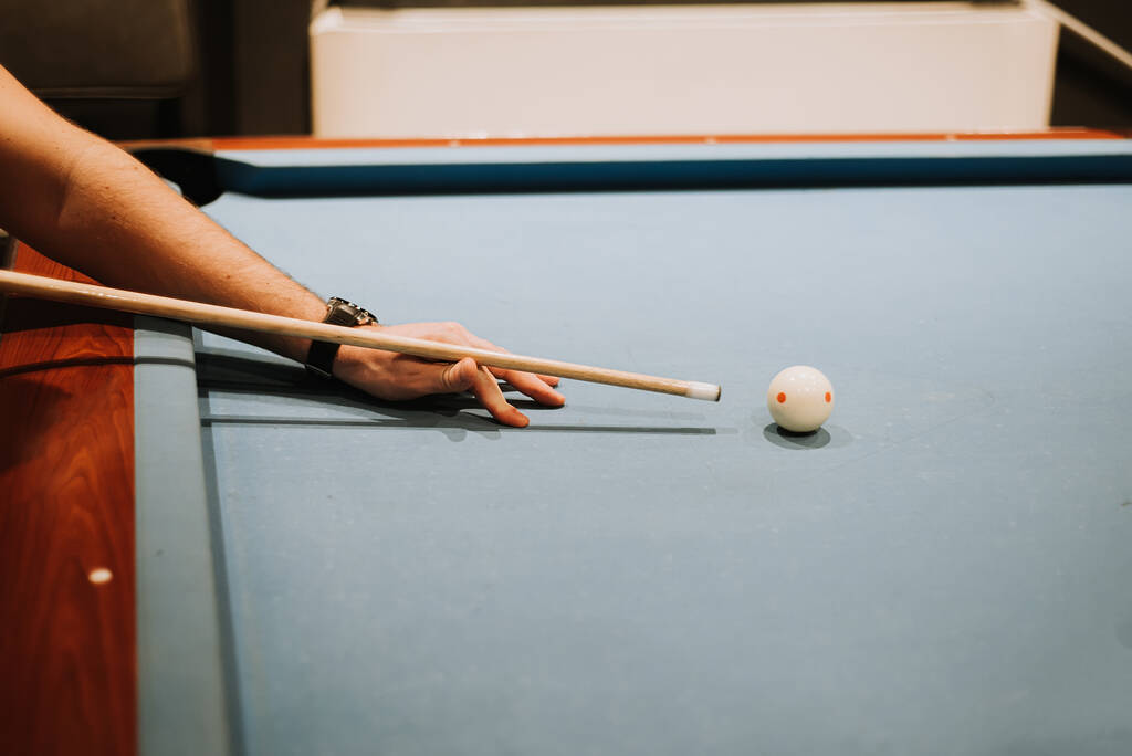 billiard ball on a table - Photo, Image