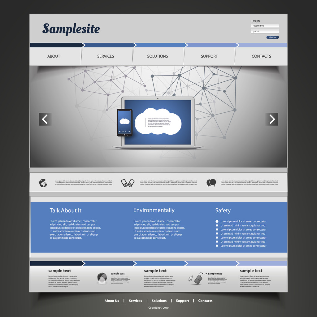 Дизайн сайта для Вашего бизнеса
 - Вектор,изображение