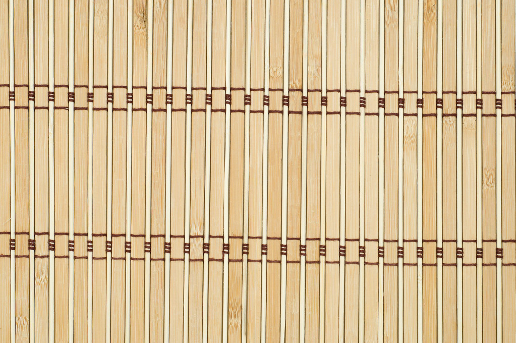 Bamboo mat close up - Photo, Image