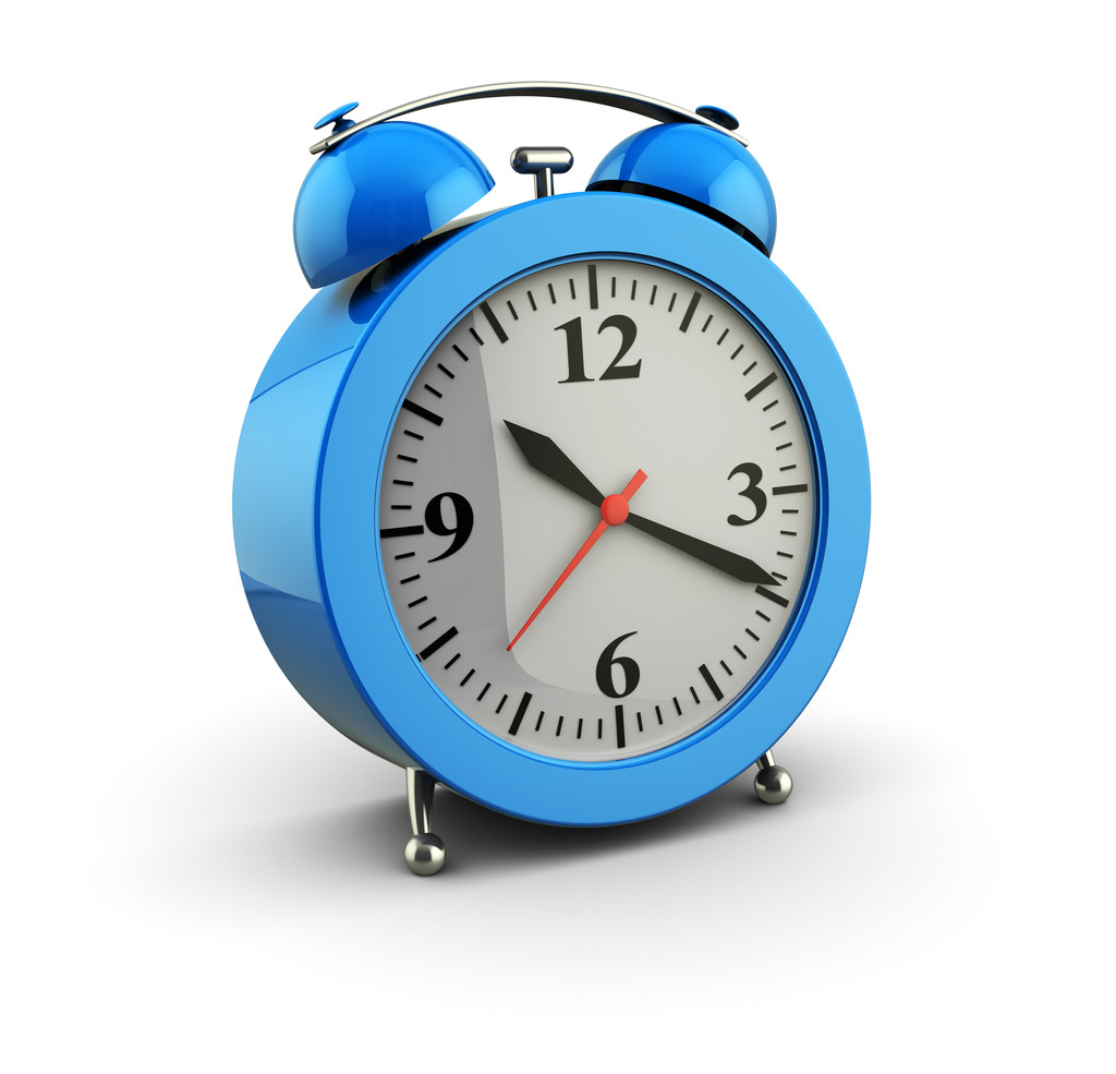 reloj despertador azul - Foto, imagen