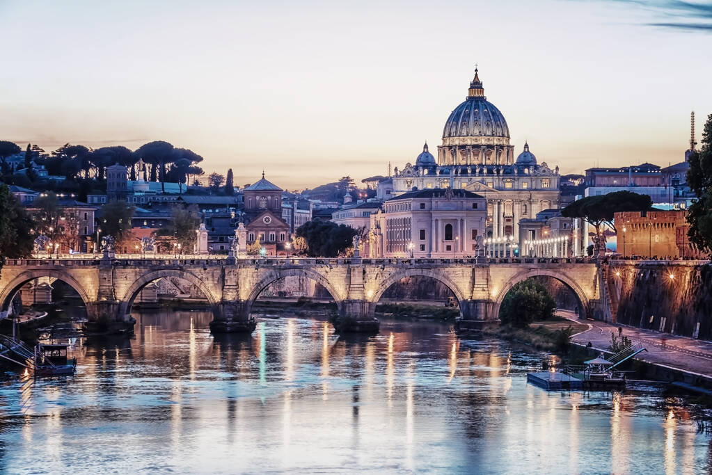 La città di Roma al tramonto - Foto, immagini