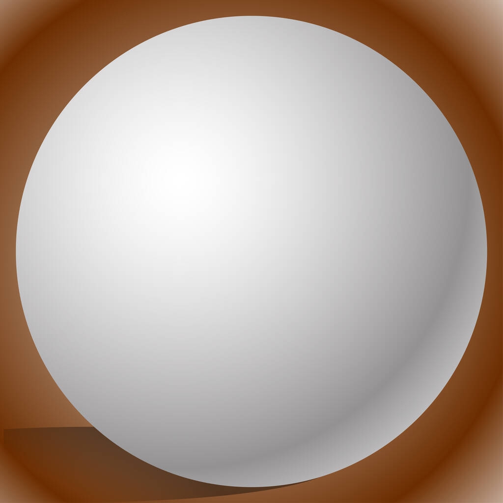 Talão, pérola 3d esfera vetor ilustração - Vetor, Imagem