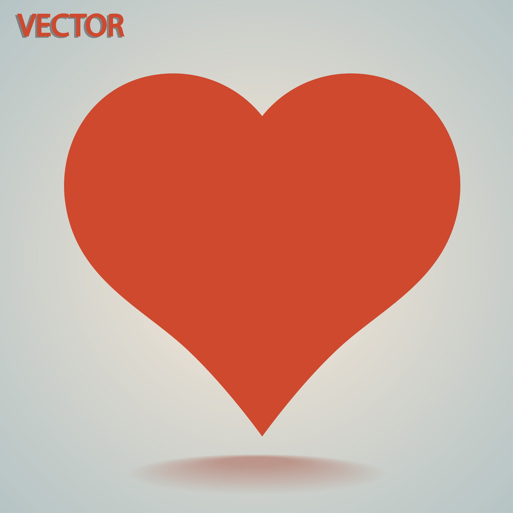 ícone do coração
 - Vetor, Imagem