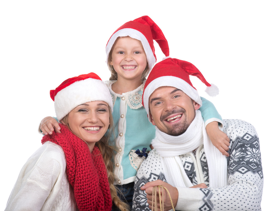 クリスマスの家族 - 写真・画像