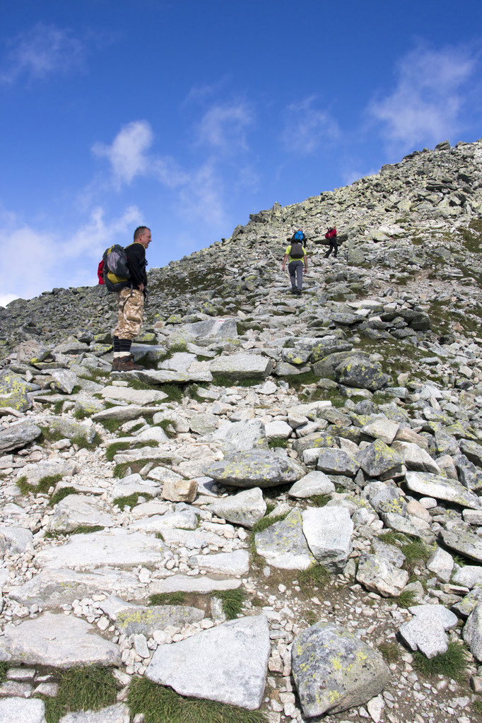 Ścieżka na najwyższy szczyt Ploand - Zdjęcie, obraz