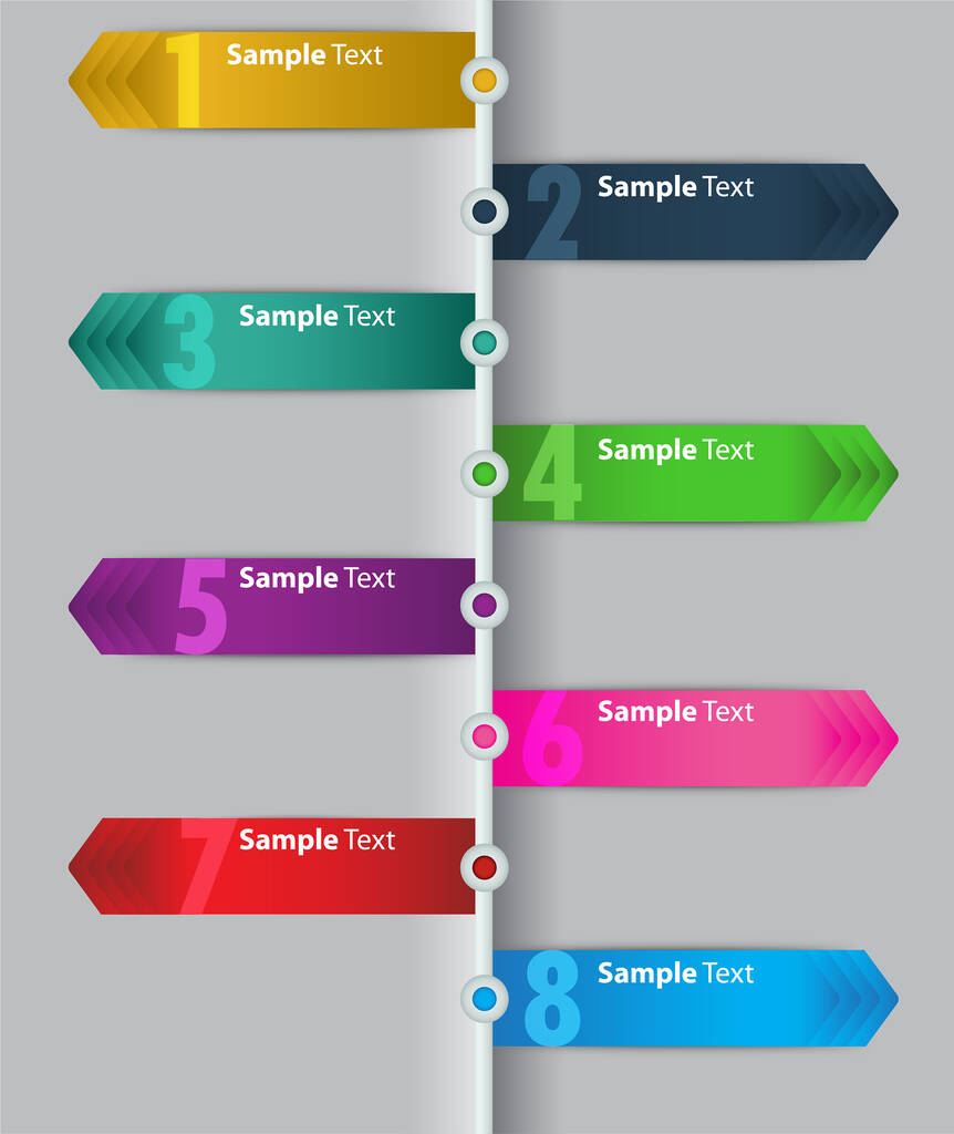 modern tekstvak template, banner Infographics - Vector, afbeelding