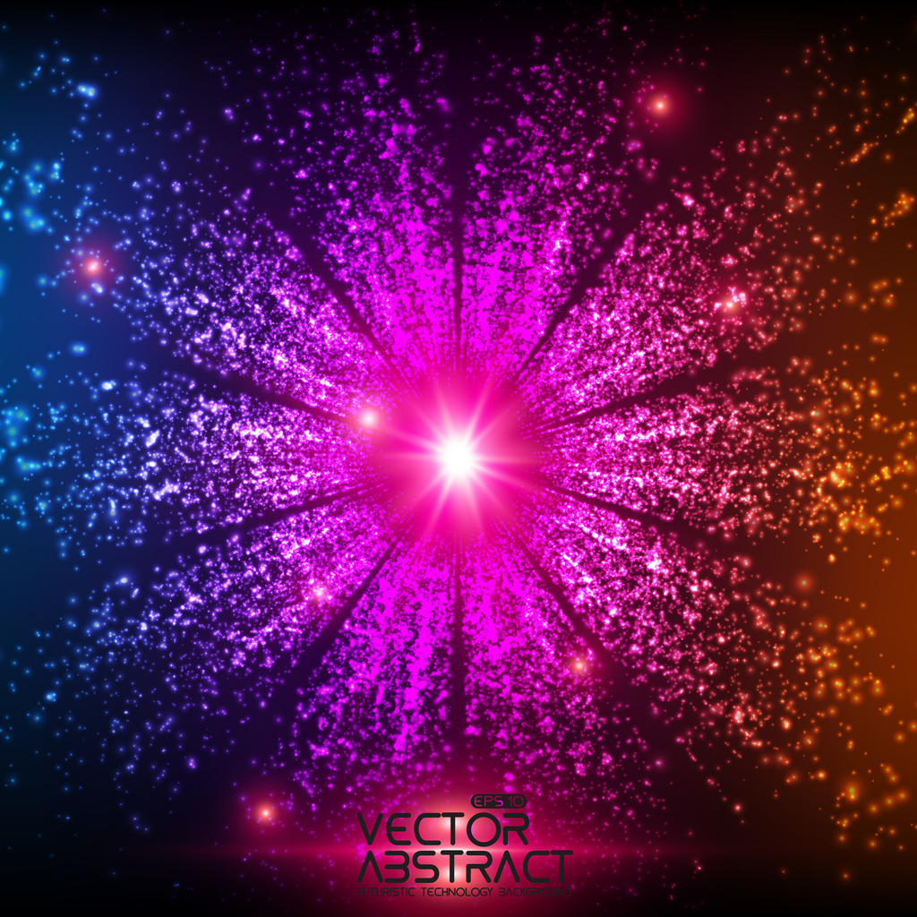 Abstract   space background. - Vector, Image