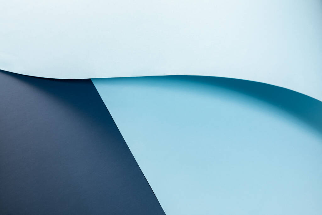 azul marinho cor papel fundo - Foto, Imagem