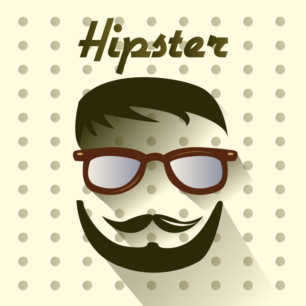 hipster - Vecteur, image