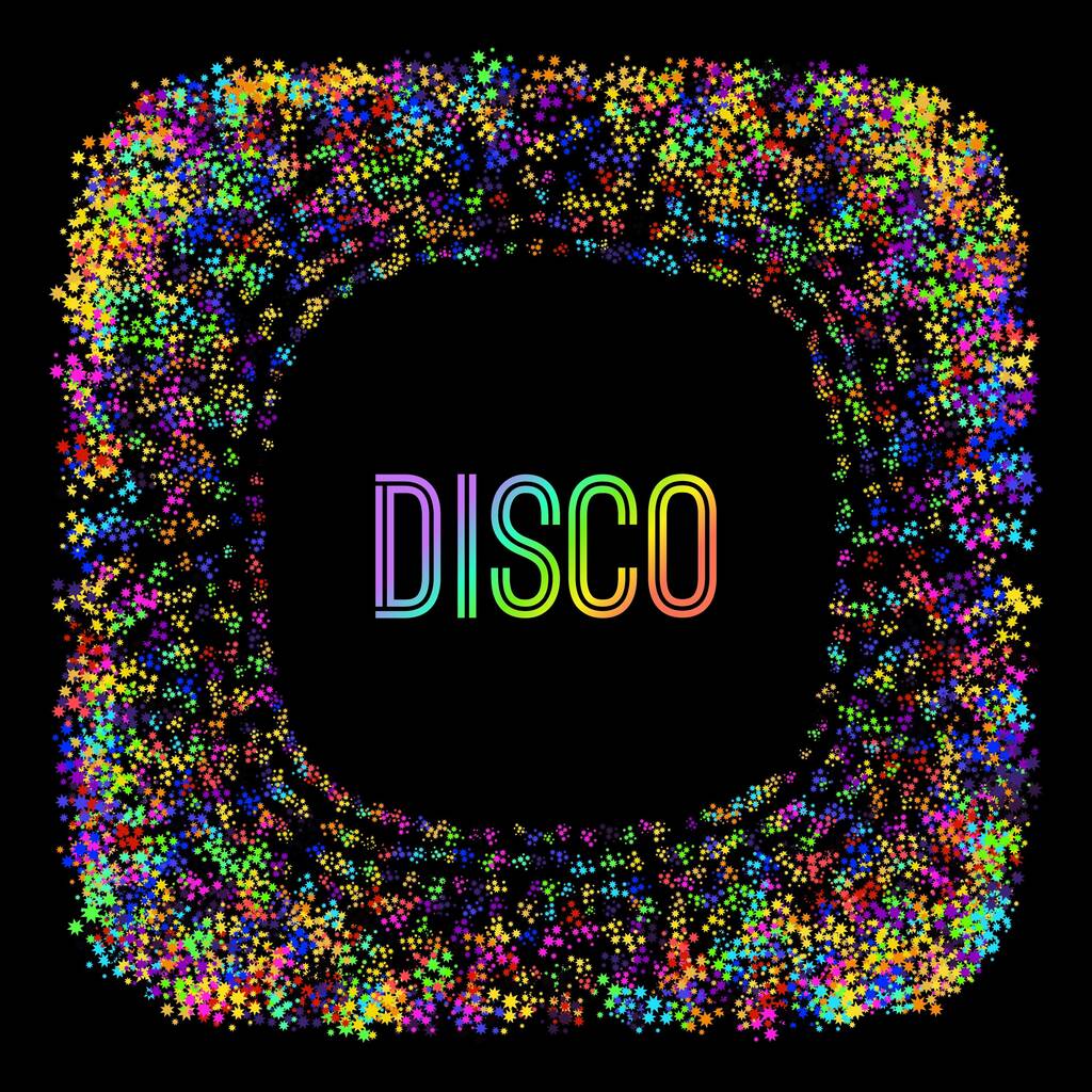 Illustration design disco rétro vecteur partie fond. lumière abstraite - Vecteur, image