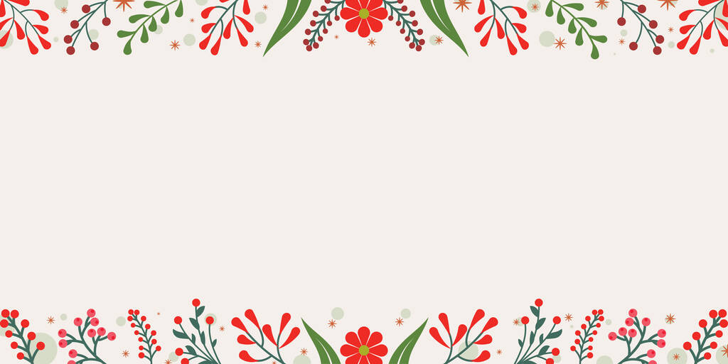 acquerello motivo floreale con fiori, foglie, rami, bacche, fiocchi, ramoscelli, Natale, primavera, - Vettoriali, immagini
