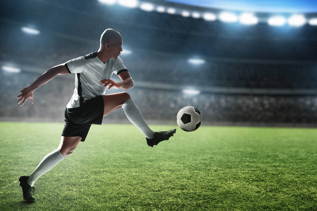 Professional soccer player in action  - Photo, Image