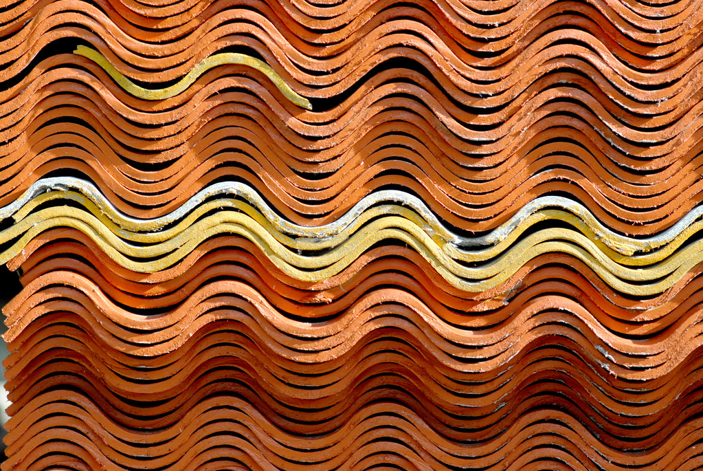 Textura del techo de cerámica
 . - Foto, Imagen