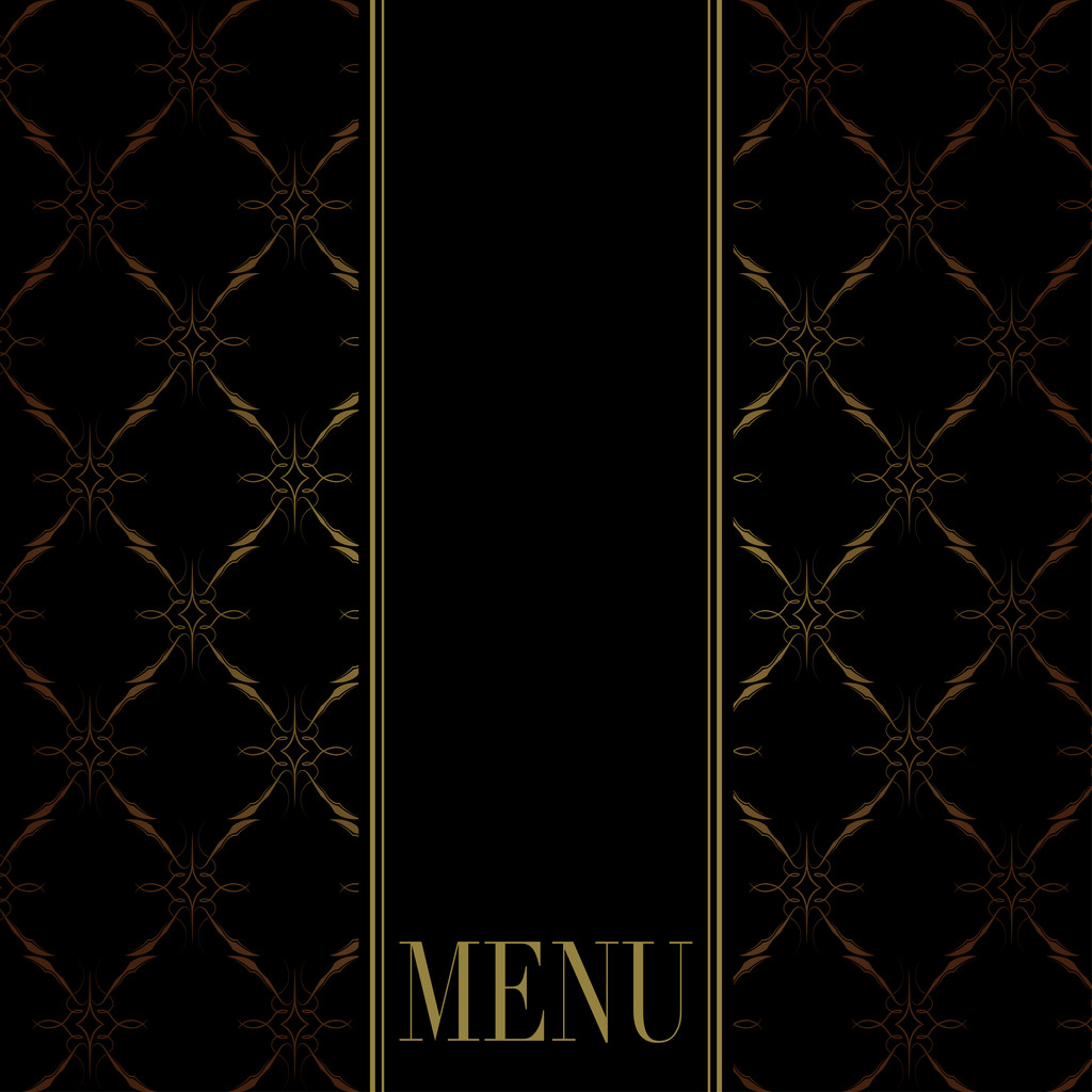 Cartão de menu Design
 - Vetor, Imagem