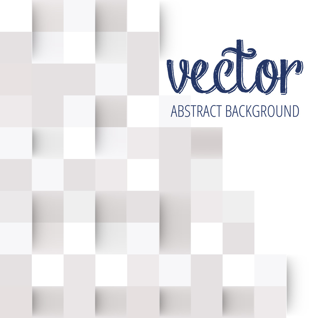 Abstract squares background - Vector, Image