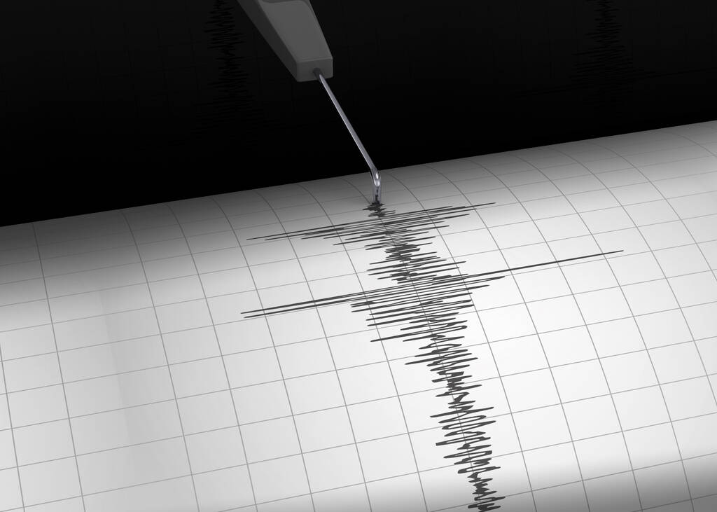 Seismograph - 3D render - Фото, зображення