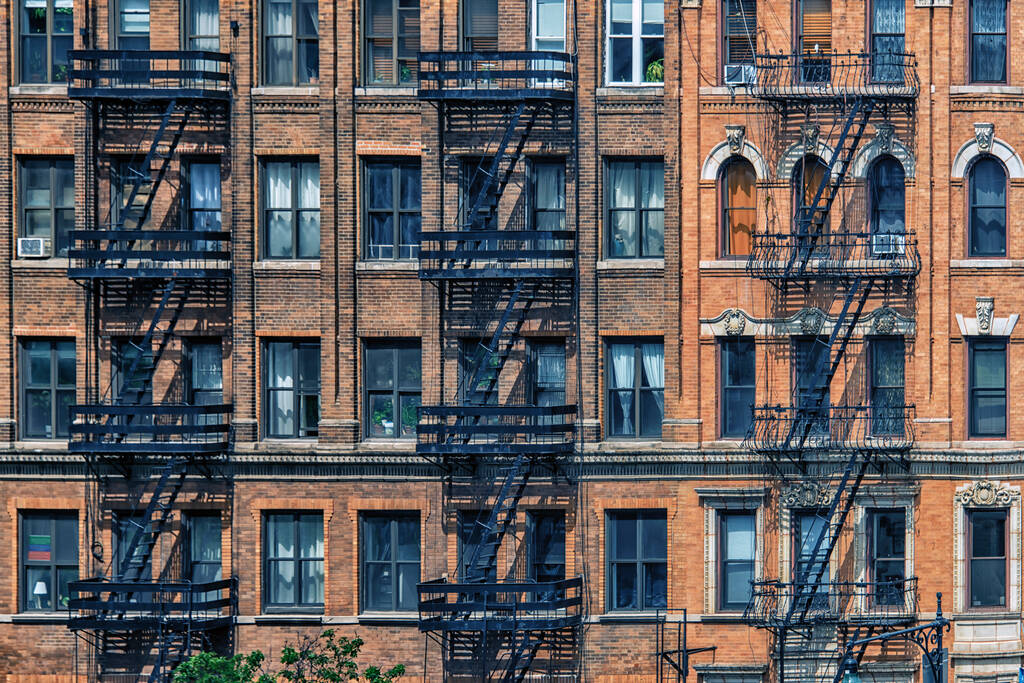 Facade building in New York City - Фото, зображення