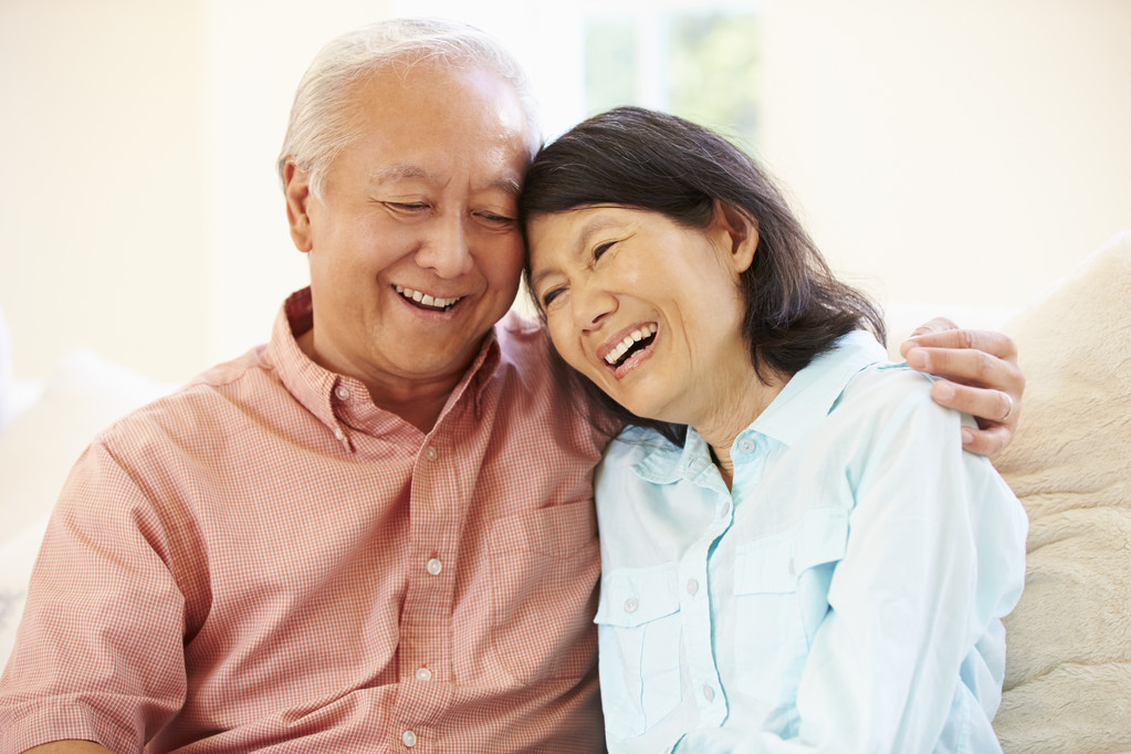 Senior asijský pár - Fotografie, Obrázek