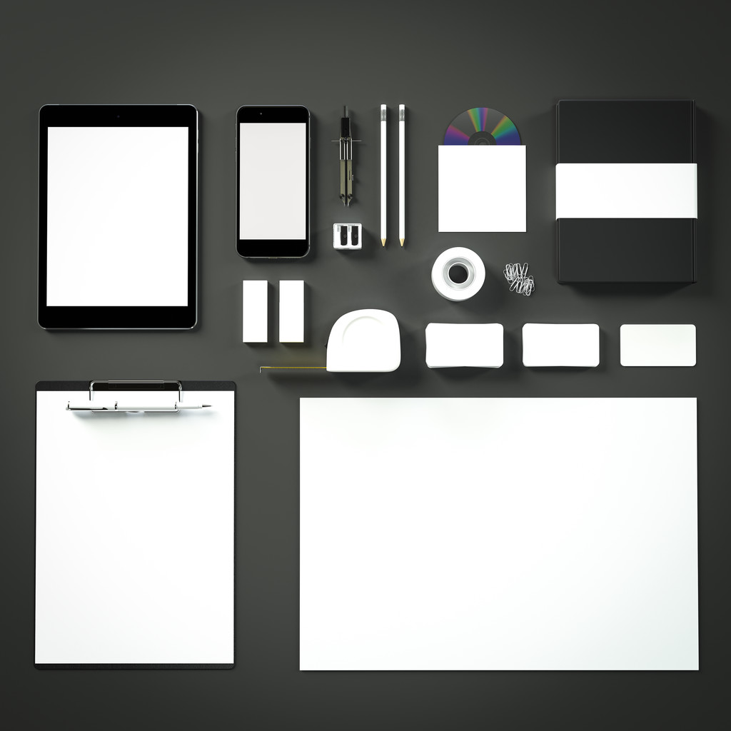 Mockup business template. High resolution. - Photo, Image