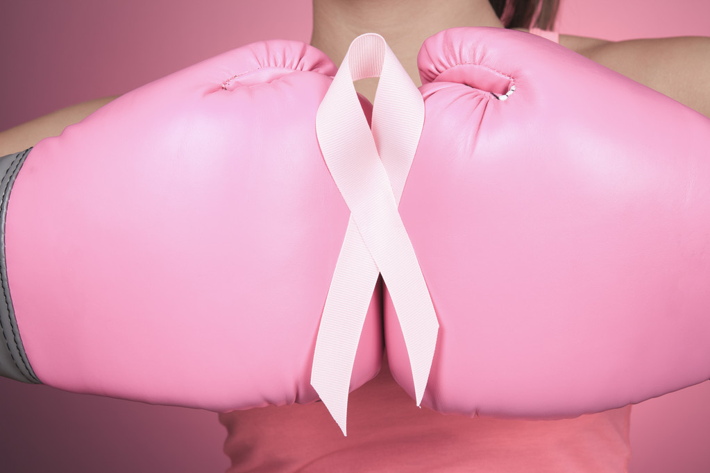 Pembe meme kanseri sembolü için mücadele - Fotoğraf, Görsel