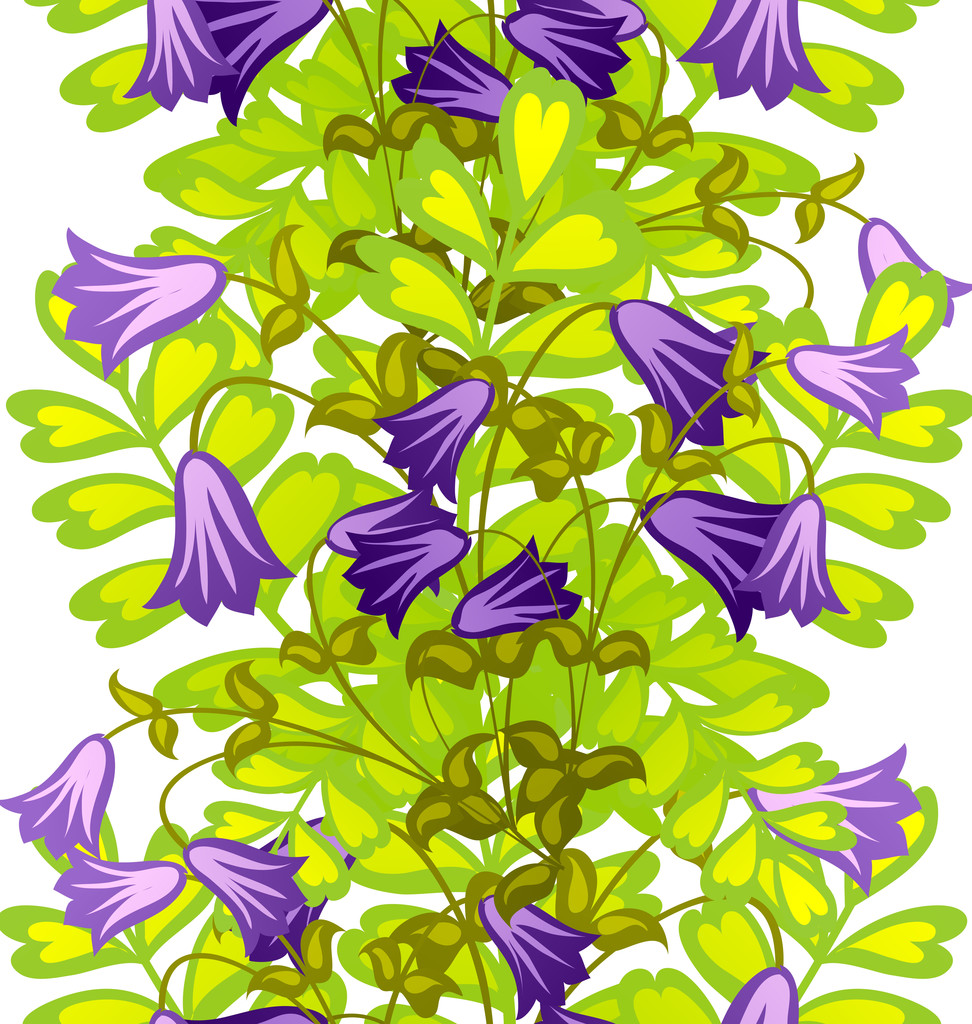 Patrón abstracto con fondo floral - Vector, imagen