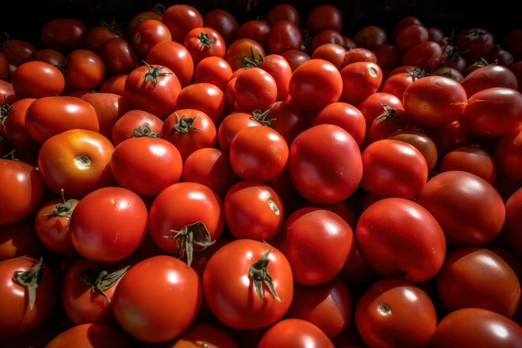トマト、新鮮なおいしい野菜、新鮮な食材、調理材料。高品質の写真 - 写真・画像
