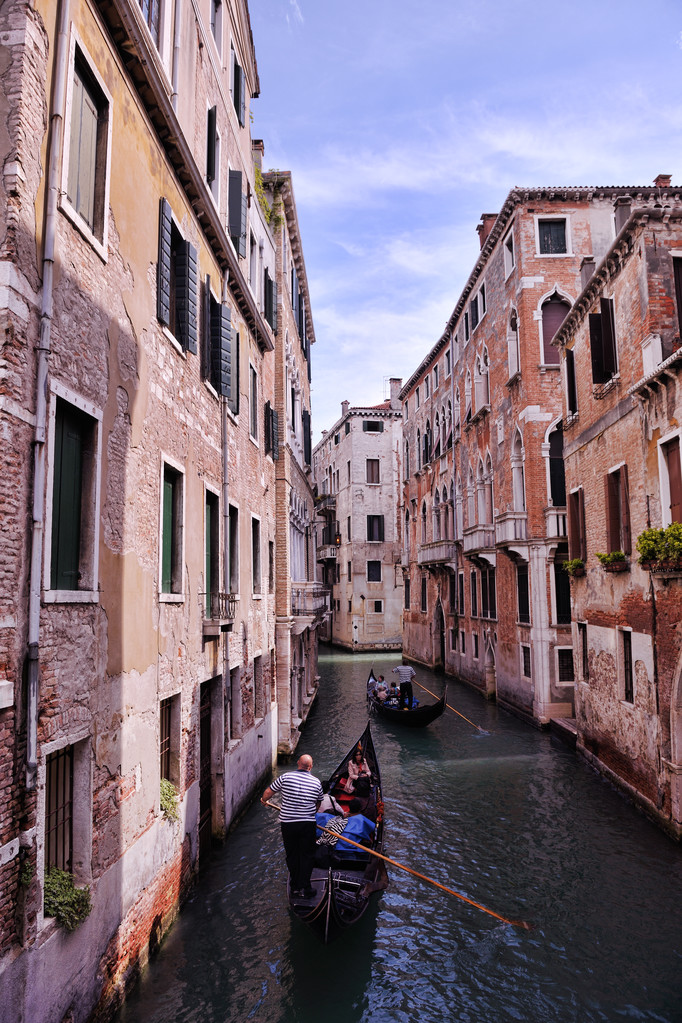 Vista da bela Veneza Itália
 - Foto, Imagem