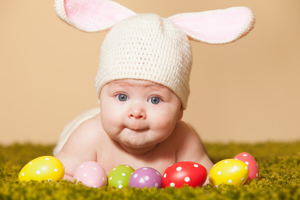 Baby Easter bunny - Photo, Image