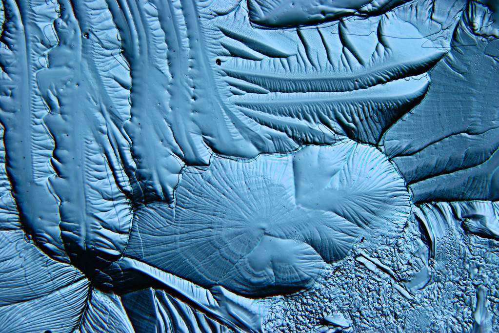Fondo de textura de hielo azul
 - Foto, Imagen