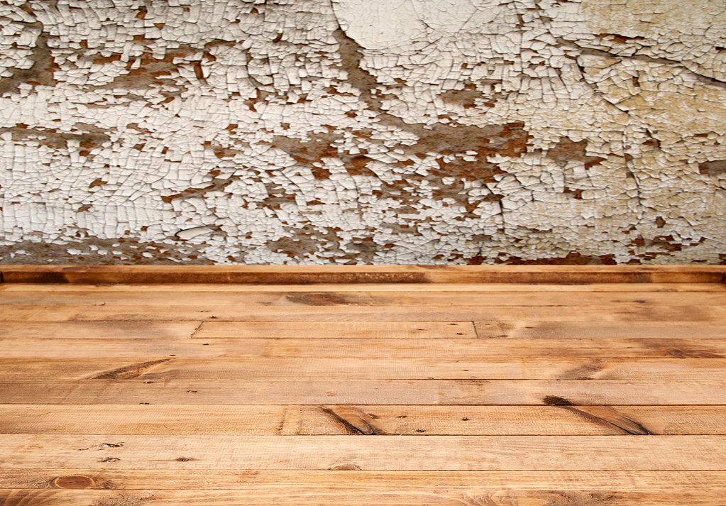 Table en bois avec fond vide et texture
  - Photo, image